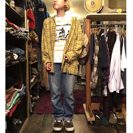 [USED]  味のあるスケボーTee