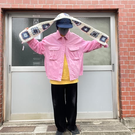 [USED] PINK🌸 デニム JKT
