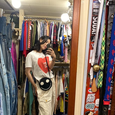 [USED]かぎ編みスマイリーBAG ☺︎☺︎☺︎