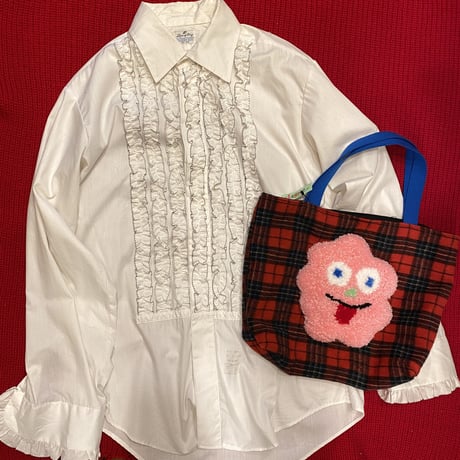 [USED] made in U.S.A. FRILL SHIRT♡