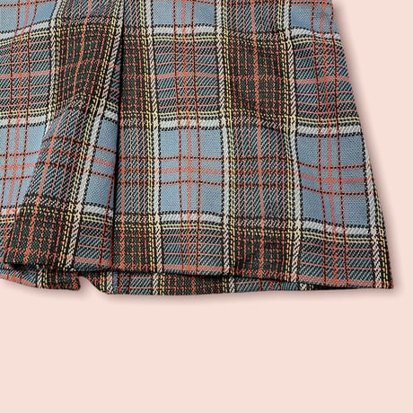 [USED] VINTAGE CHECK POLY JACKET！