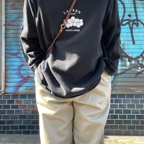 [USED] "LAUREN"ボートネック SWEAT