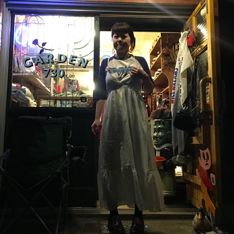 [USED]  WHITEコットンワンピース
