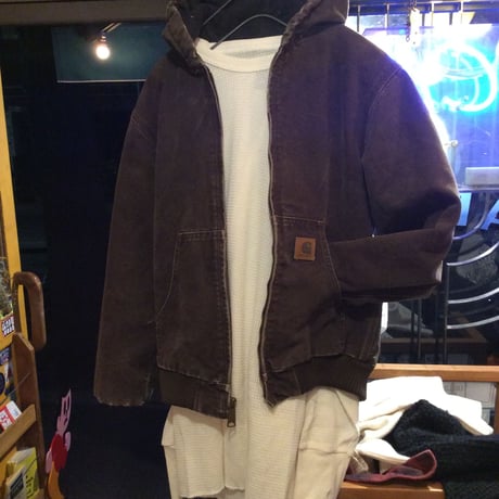 [USED] Carhartt PARKA  Youth-L BROWN
