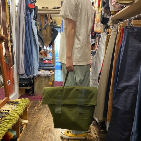 [DEADSTOCK] デンマーク MILITARY BAG リュック&メッセンジャー