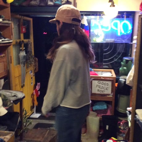 [USED] KANGOL  cut off Sweat