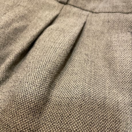[USED]  春WOOL 2タック スラックス