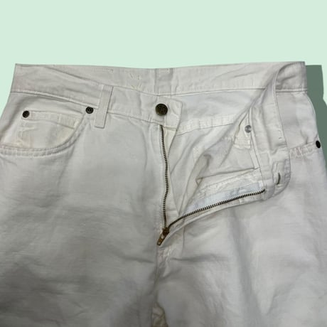[USED]Lee White cottonパンツ