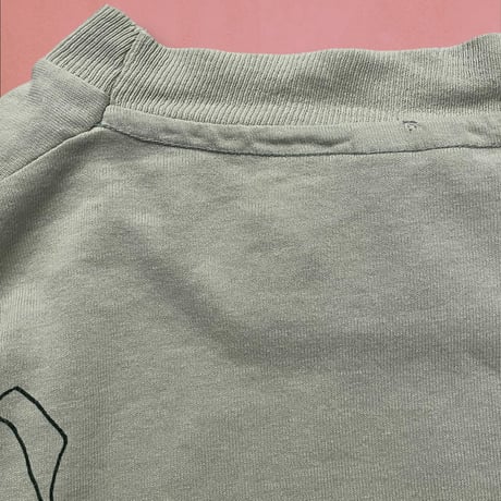 [USED] 80-90's  James Thurber 総柄 手書き わんこ TEE