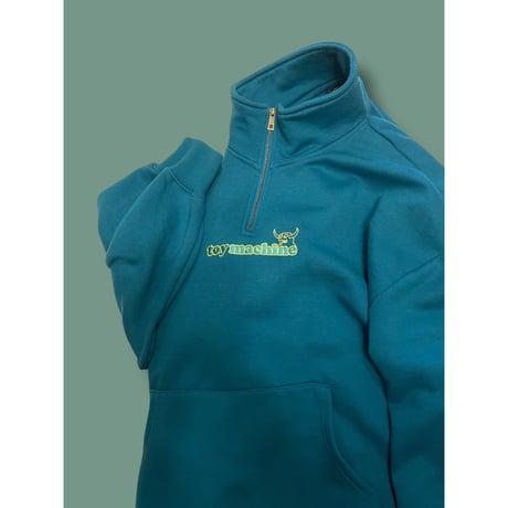 [USED] TOYMACHINE ハーフZIP SWEAT