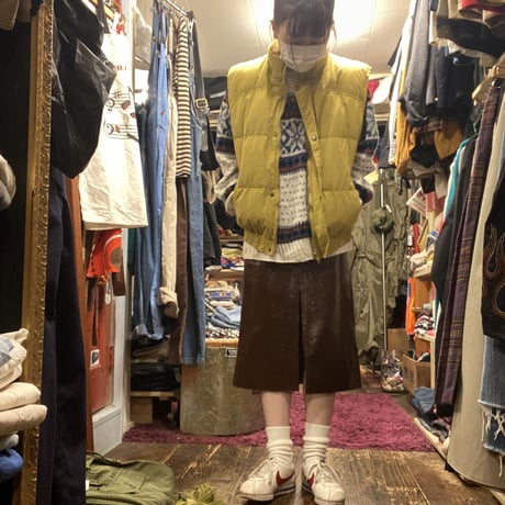 [USED]合皮エナメル タイトスカート