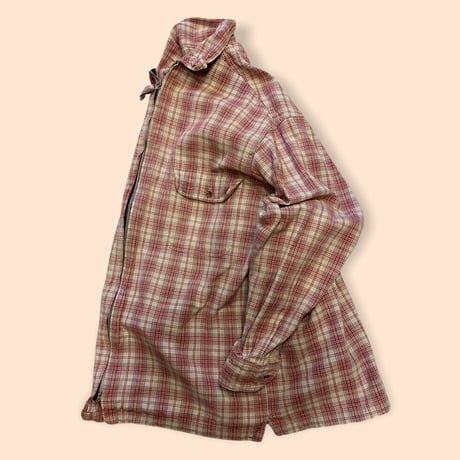 [USED] チェック❤️COTTONブルゾン