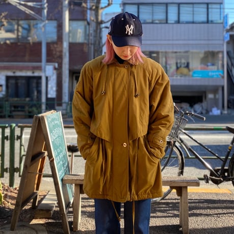 [USED]  EURO中綿入りハーフコート🤎
