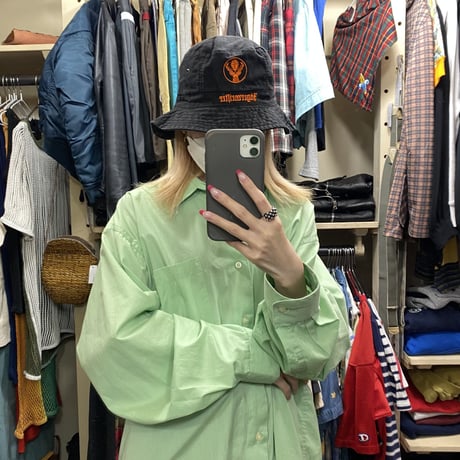 [USED] COTTON BUCKET HAT♡