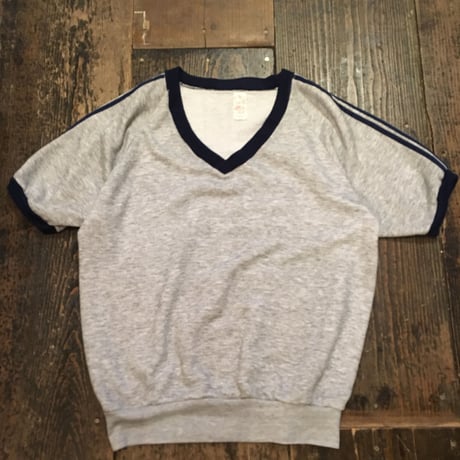 [USED] OLD　三本ライン半袖スウェット