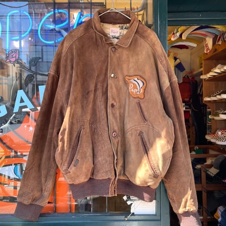 [USED] 80's papas レザーJKT