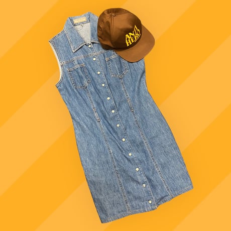 [USED] GUESSデニムワンピース✴︎