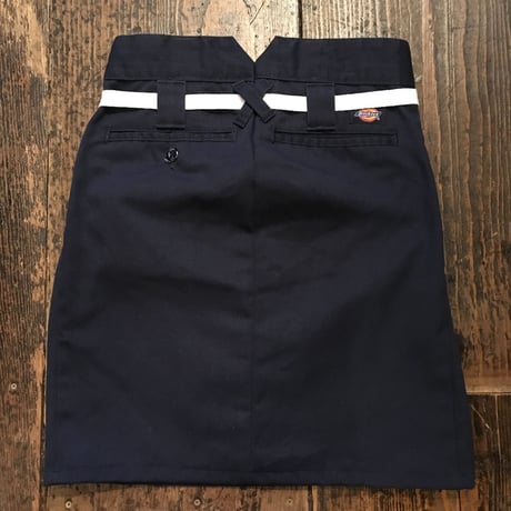 [GARDE-Nworks] ReMake Dickies BONTAN SKIRT Navy