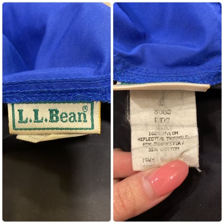 [USED] OLD  L. L.Bean NYLON JACKET！