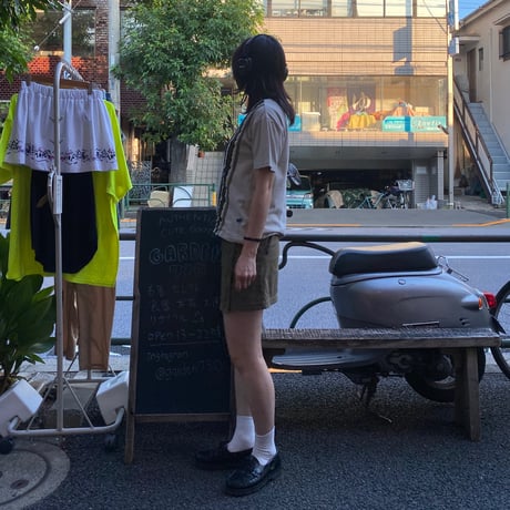 [USED] "mont-bell" 巻きミニスカート