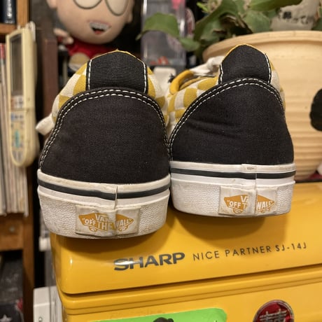[USED] VANS old school イエロー チェッカー🍋 🏁