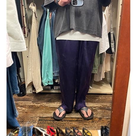 [USED] PURPLE SILKパンツ