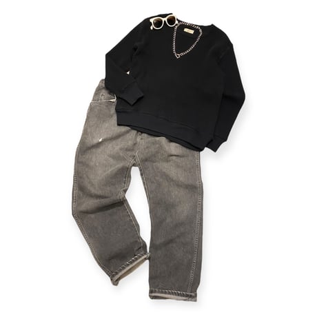 [USED] Wrangler ブラックデニム