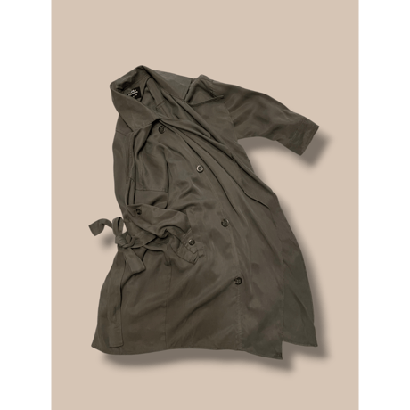 [USED] テロテロ トレンチ風 COAT