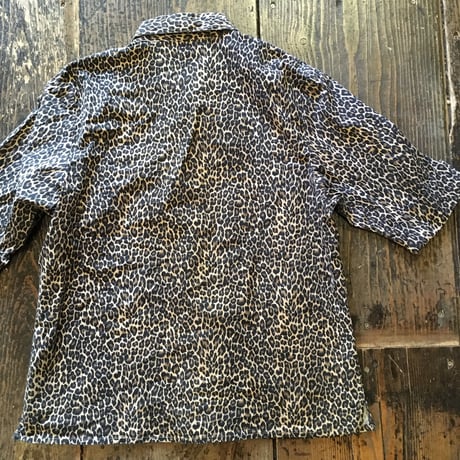 [USED] レオパード ストレッチ シャツ
