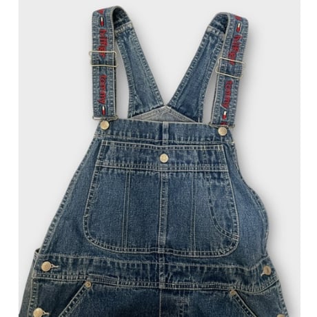 [USED]    "TOMMY" DENIM オーバーオール