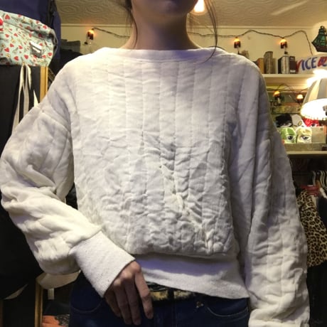 [USED]キルティングsweat
