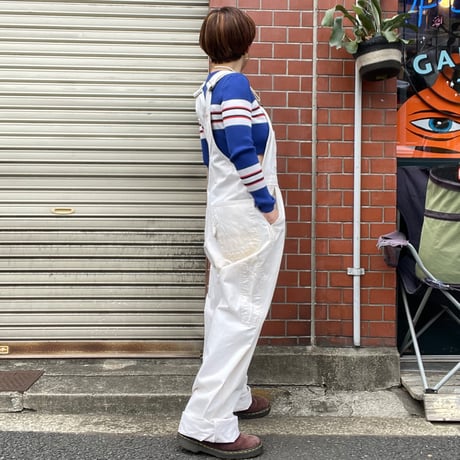 [USED] White♡ Dickies OVERALL