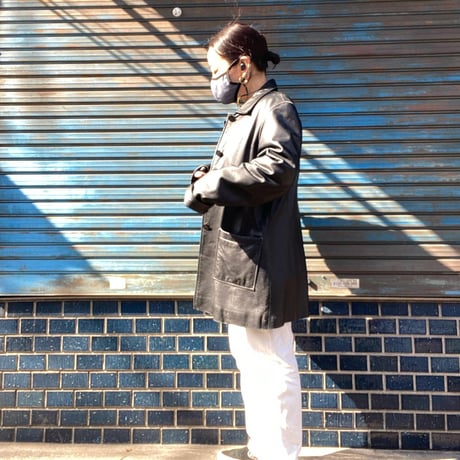 [USED] ラムレザーCAR COAT