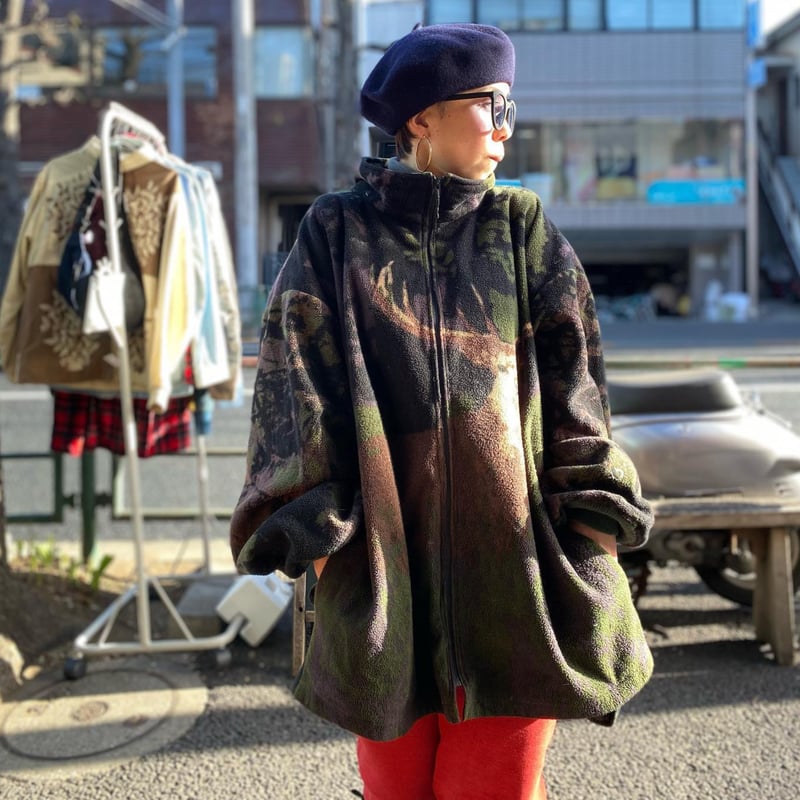 USED] 鹿🦌フリース ZIPジャケット | garden730