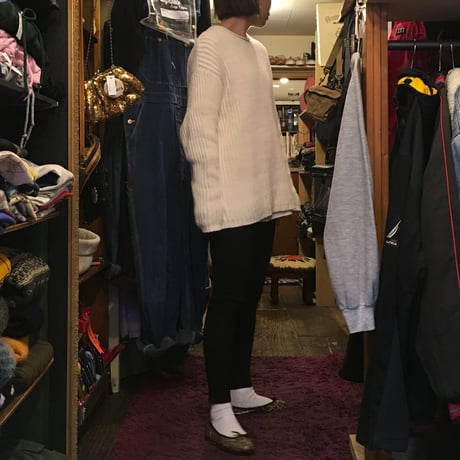 [USED] 太畝COTTONリブ KNIT