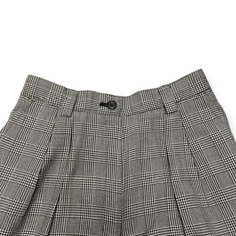 [USED]   グレンチェックタックパンツ