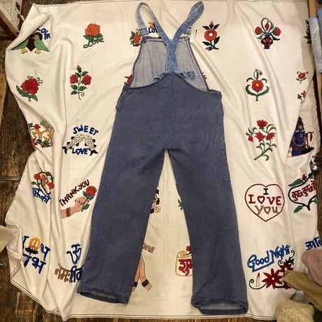 [USED] VINTAGE !! EUROオーバーオール