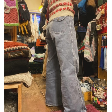 [USED]  70’sフレアデニムパンツ