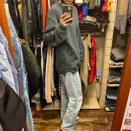 [USED] "made in ITALY" グレーニット