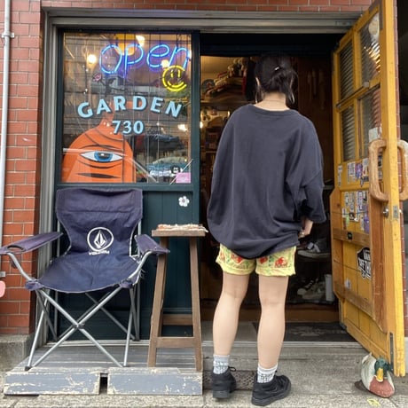 [USED] おじさん柄コットンshorts