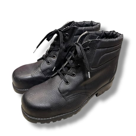 [USED] BLACK ミドルカットブーツ（26cmほど）