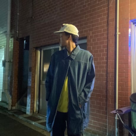 [USED] DENIM ハーフコート