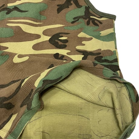[USED] made in U.S.A. "miller" CAMOタンクトップ