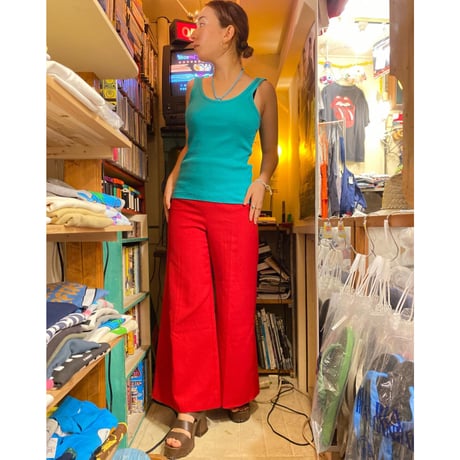 [USED] RED フレア PANTS
