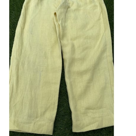 [USED]パステルカラー🍋LINEN PANTS