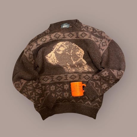 [USED] WOOLRICH  ワンちゃん ニット
