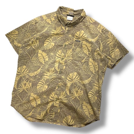 [USED] Columbia 総柄 S/S BD SHIRT