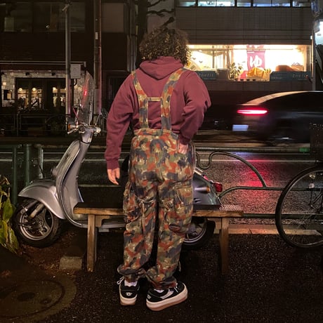 [USED] スイス軍 CAMO柄オーバーオール
