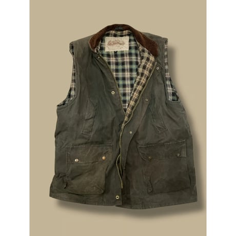[USED] オイルド ベスト made in ENGLAND.