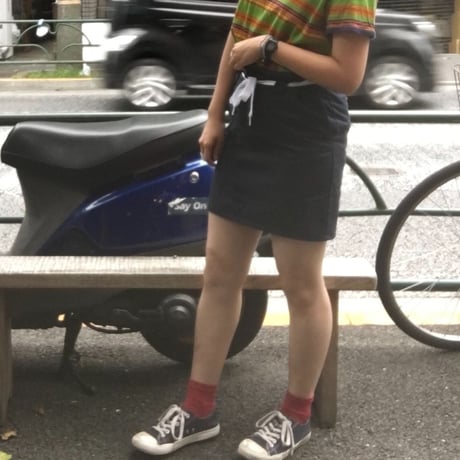 [GARDE-Nworks] ReMake Dickies BONTAN SKIRT Navy